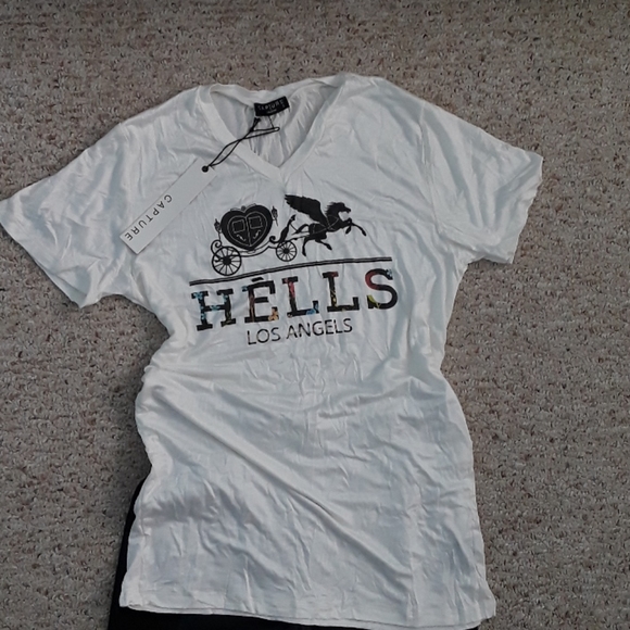 Soft Tee Top in white***New - Picture 1 of 3